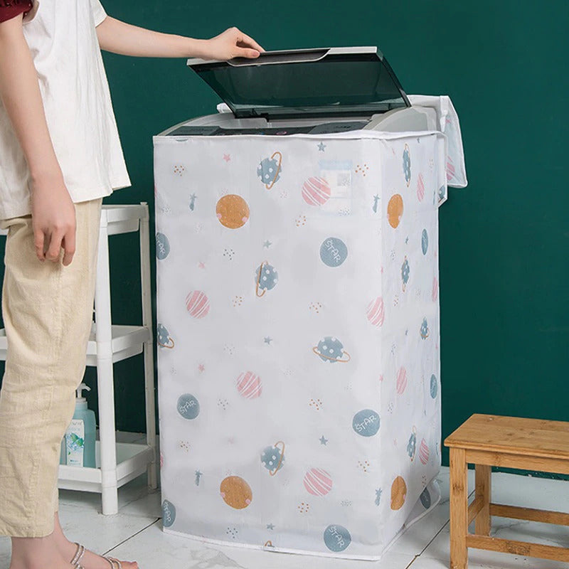 DustProof & WaterProof Washing Machine Cover (Multicolour Design)