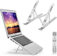 Adjustable & Portable Laptop Stand (Sturdy Aluminum Built)